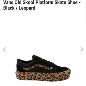 Vans Oldskool Platform Leopard Shoes